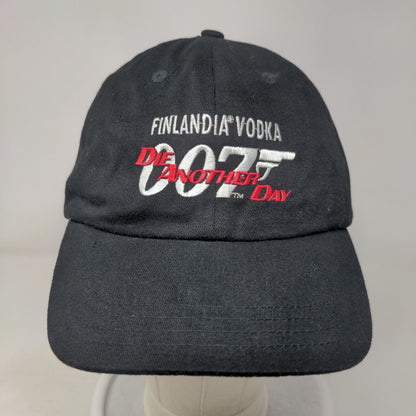 Finlandia Vodka 007 Die Another Day Slideback Hat Black OSFA Pure James Bond