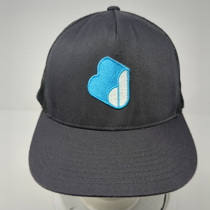 Drake Cooper Snapback Mesh Back Trucker Hat Gray One Size Mesh Back