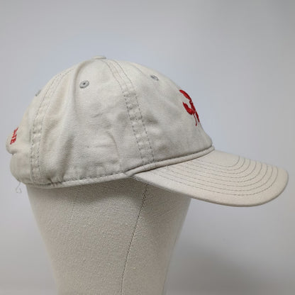 Gear For Sports Baseball Cap Beige One Size Lobster Kennebunkport Maine Hat Red