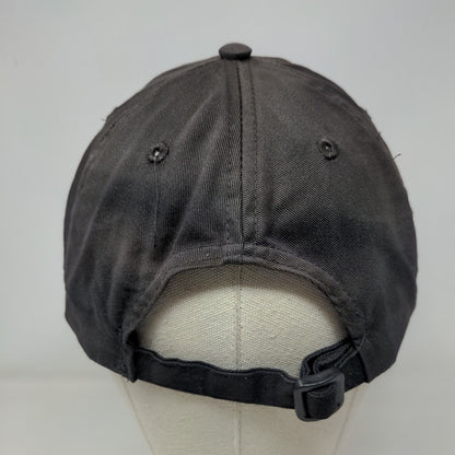 American Flag Slideback Hat Black OSFM Embroidered Adjustable Otto