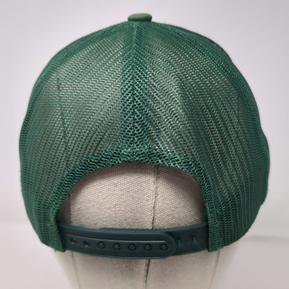 Yupoong Trucker Hat Green One Size Mesh Back Snapback Kevins Natural Foods