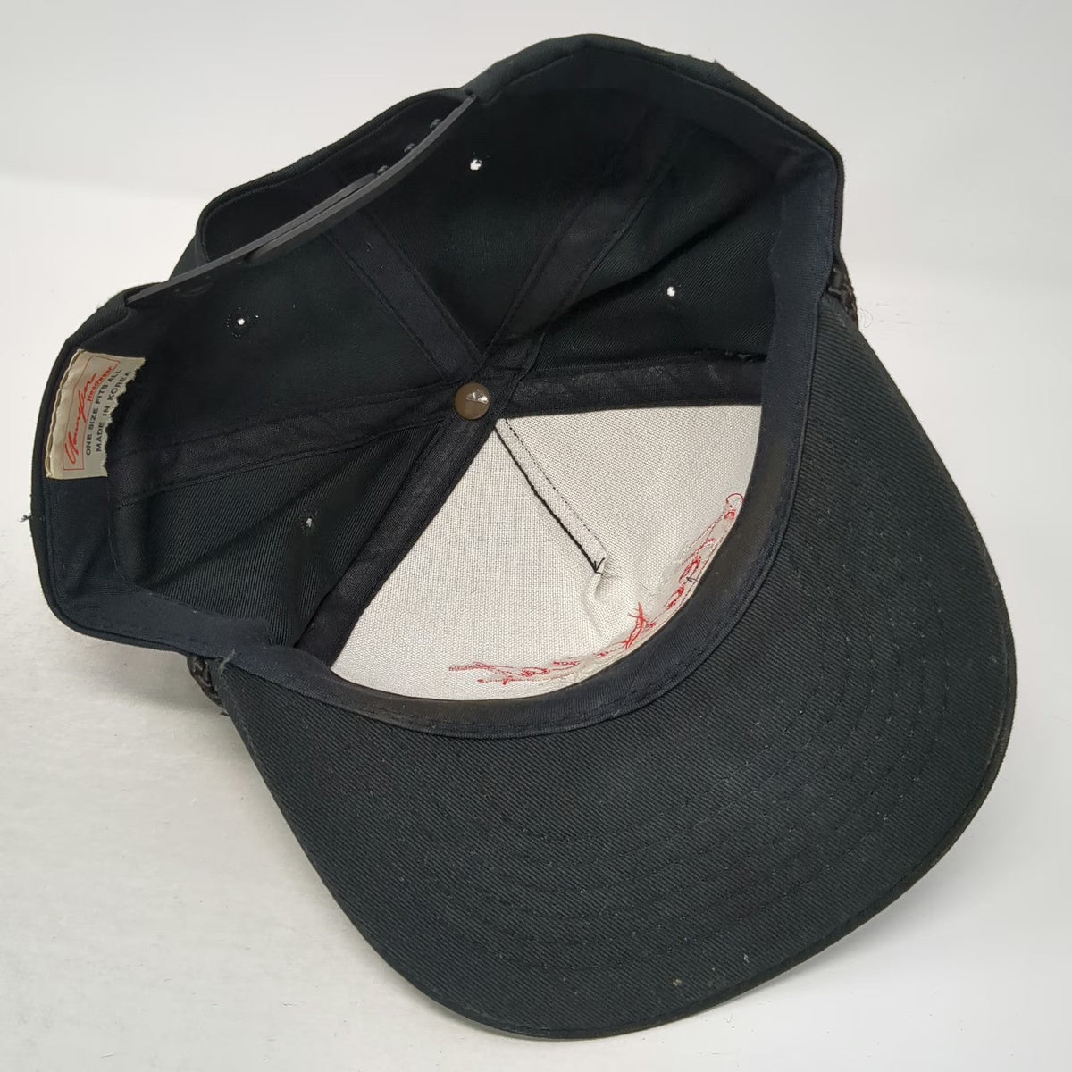 Young An 5 Panel Black Hat One Size Snapback Chevrolet Heartbeat of America Rope