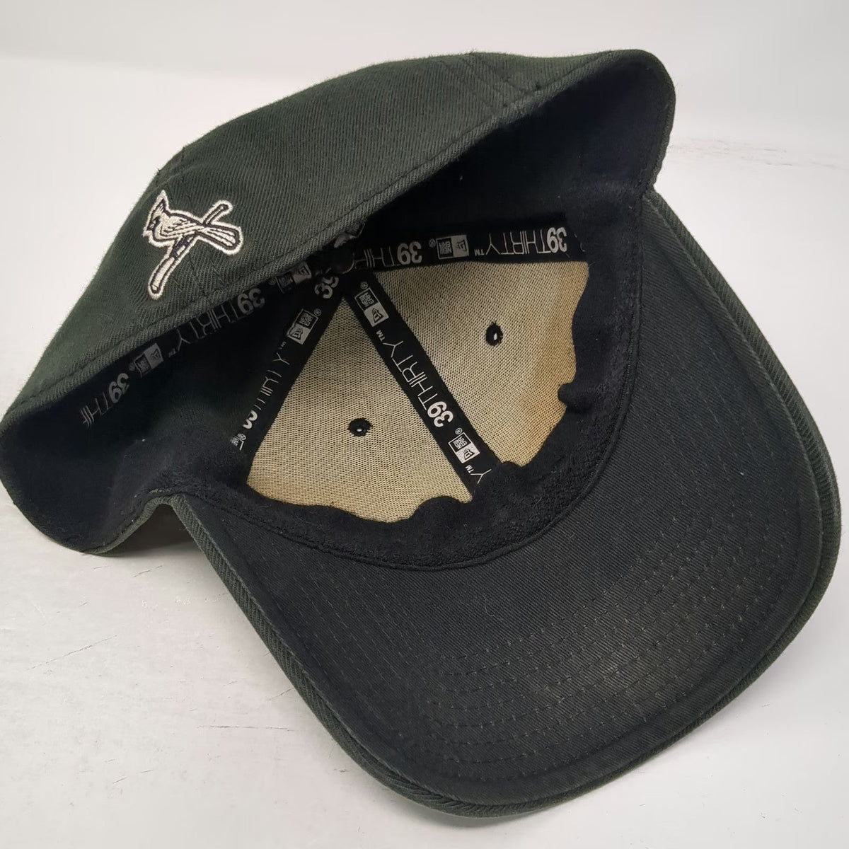 New Era Baseball Cap Green M MLB St Louis Cardinals STL 39THIRTY Stretch Fit Hat