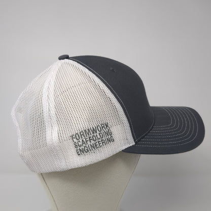 PERI Formwork Scaffolding Engineering Trucker Hat Gray One Size Mesh Back