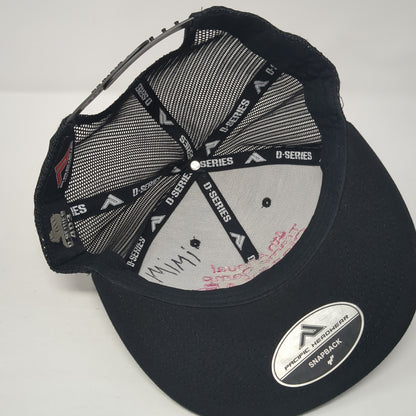 4th Annual Tramp Camp Classy AF Snapback Trucker Hat Black OS Pacific Headwear