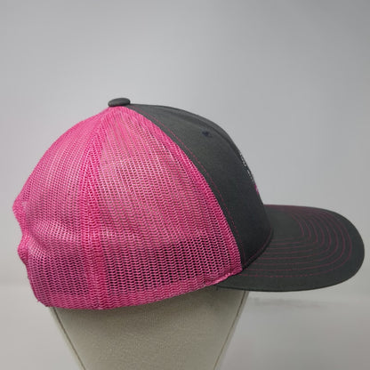 Richardson Trucker Hat Gray Pink One Size Mesh Rex Tiffany Redden Foundation