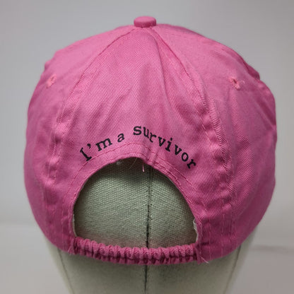 Susan G Komen Race For Cure Pink One Size Baseball Cap Survivor ReMax ZTA Hat