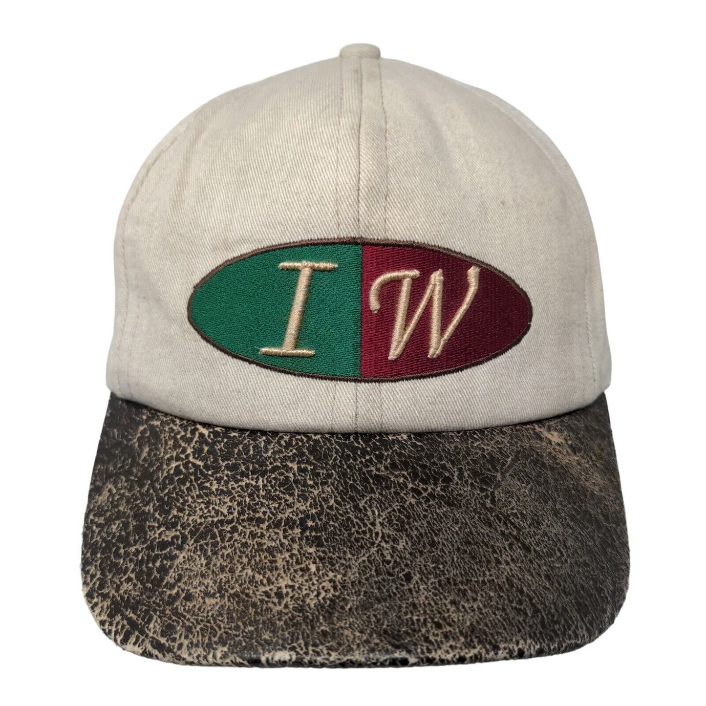 IW Indian Wells Slideback Hat Multi One Size Embroidered Colorblock