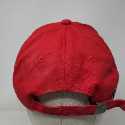 Puerto Rico Caribbean Paradise Slideback Hat Red One Size Embroidered