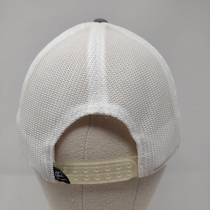 Outdoor Cap Snapback Mesh Back Trucker Hat Gray OSFA Proflex Adjustable