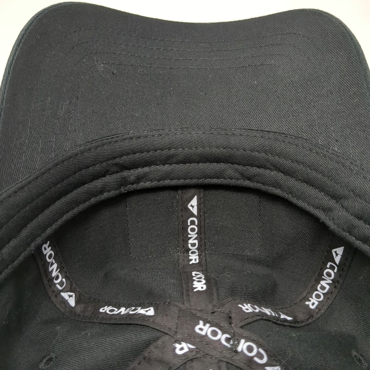 Condor Baseball Cap Black One Size Tactical Adjustable Loop Patches Operator Hat
