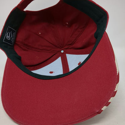 Outdoor Cap Baseball Cap Red One Size Bradley American Flag USA Strapback Hat