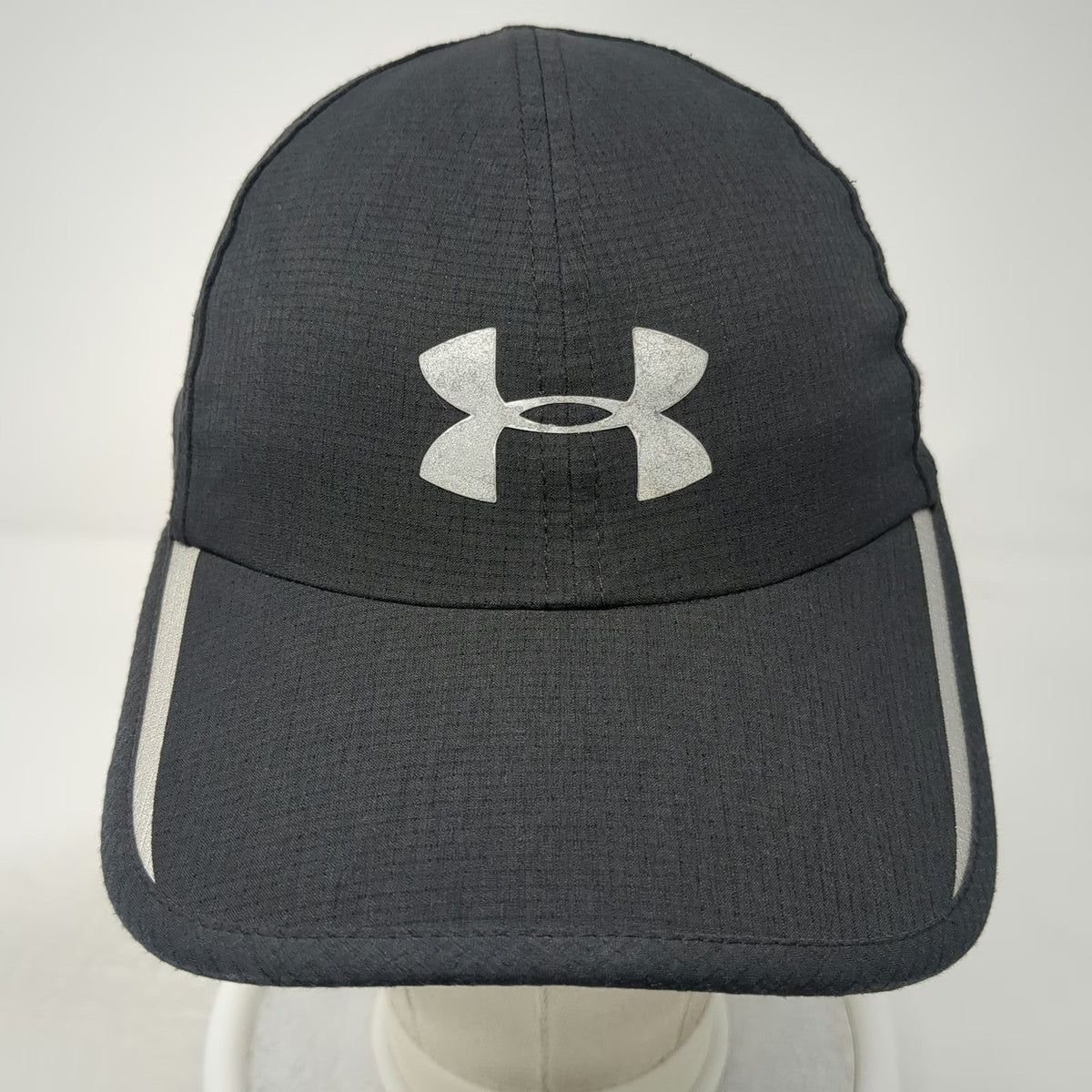 Under Armour Baseball Cap Black One Size Reflective Performance Slideback Hat