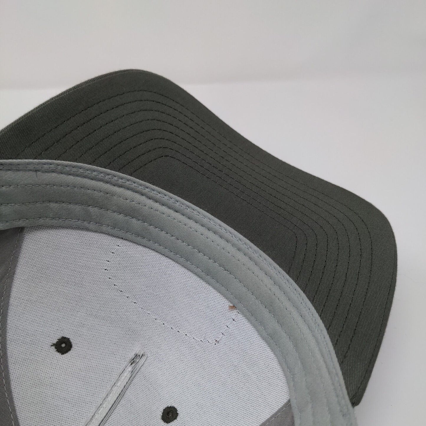 Terminal Gravity Patch Snapback Trucker Hat Green OSFA Mesh Back