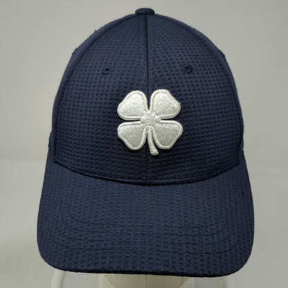 Black Clover Baseball Cap Blue M Memory Fit Four Leaf Clover Live Lucky Hat
