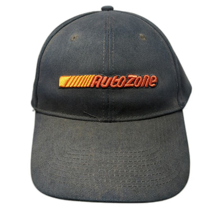 AutoZone Logo Black One Size Baseball Cap Strapback Embroidered Hat Automotive
