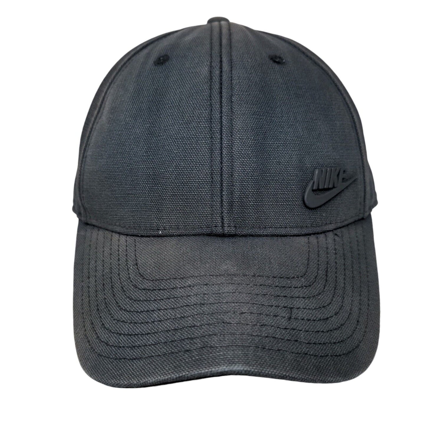 Nike Slideback Hat Blue One Size Adjustable Solid 6 Panel Vent Holes