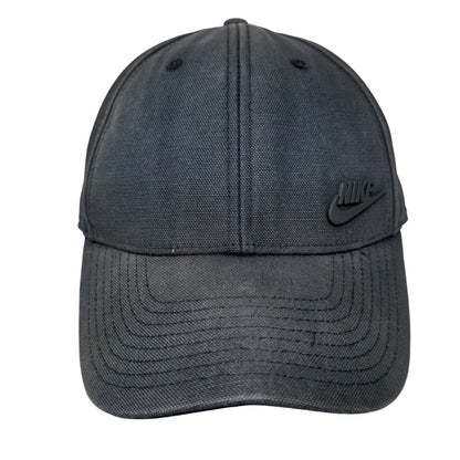 Nike Slideback Hat Blue One Size Adjustable Solid 6 Panel Vent Holes