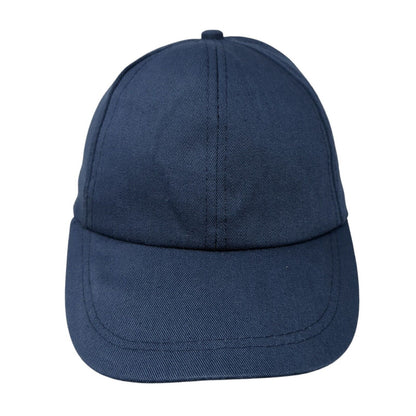 Unbranded Strapback Hat Blue One Size Adjustable Lightweight 6 Panel Blank