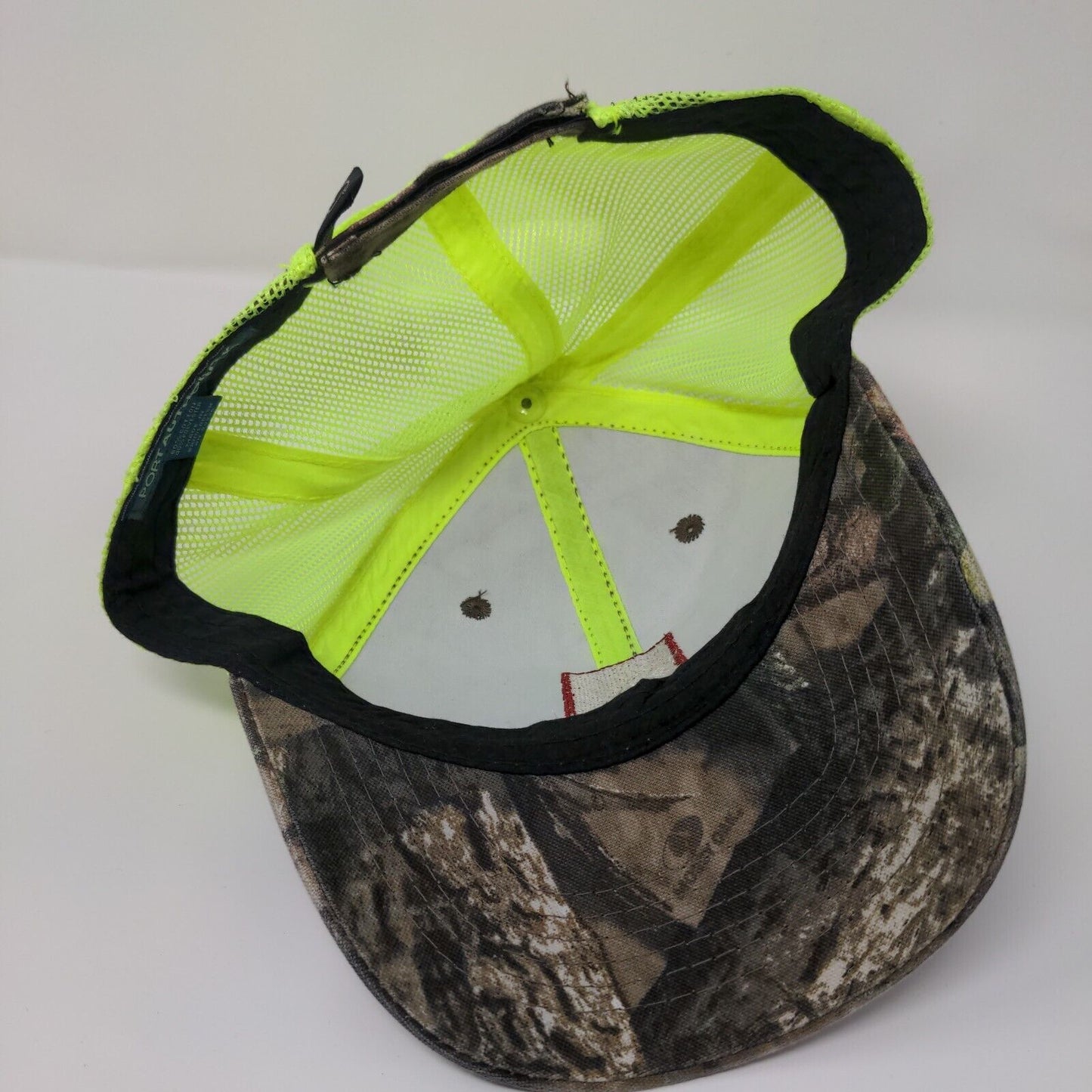 L&W Supply Strapback Mesh Back Trucker Hat Camo One Size Port Authority