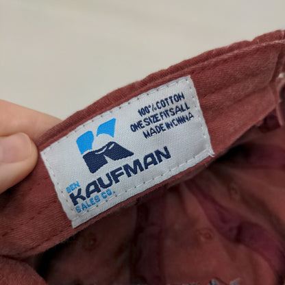 San Juan Puerto Rico Est. 1493 Slideback Hat Red OSFA Embroidered Ben Kaufman