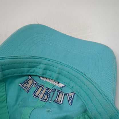 American Crown Baseball Cap Blue One Size Florida USA Strapback Embroidered Hat