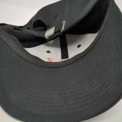 Port Authority Baseball Cap Black One Size 360 Painting Logo Hat Slideback