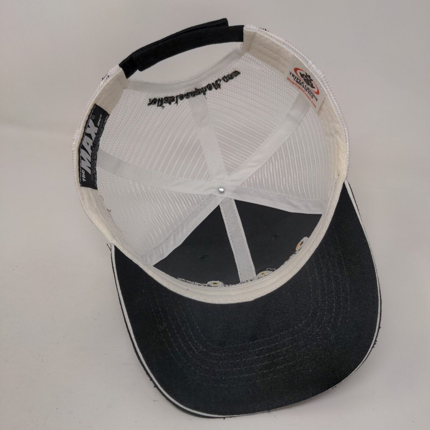 Reliable Asphalt Products Strapback Mesh Back Trucker Hat Black OSFA