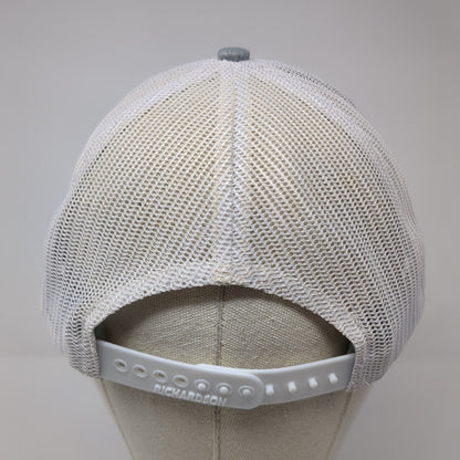 Nampa Floors & Interiors Snapback Trucker Hat Gray OS Adjustable Mesh Richardson