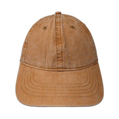 Unbranded Slideback Baseball Cap Brown One Size Adjustable 6 Panel Blank