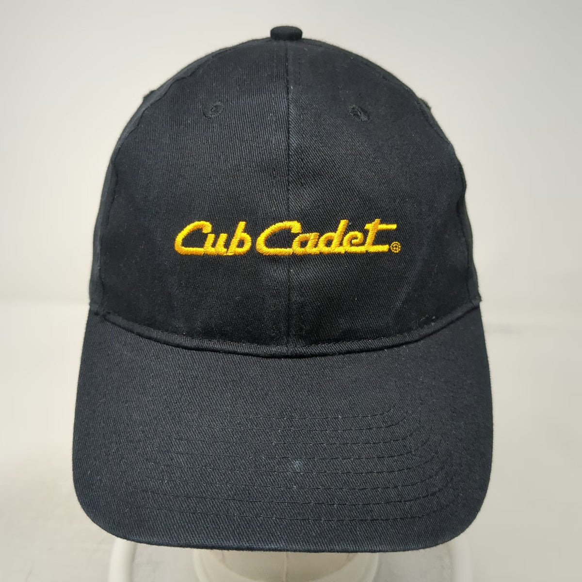Hit Wear Baseball Cap Black One Size Cub Cadet Embroidered Logo Strapback Hat
