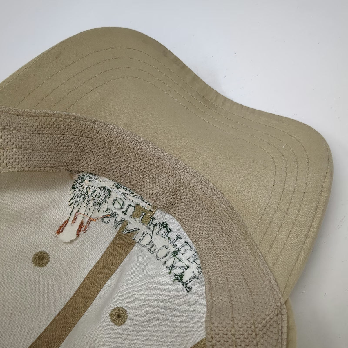 Imperial Baseball Cap Beige One Size Sandpoint Outfitters Outdoor Strapback Hat