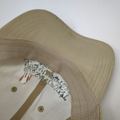 Imperial Baseball Cap Beige One Size Sandpoint Outfitters Outdoor Strapback Hat