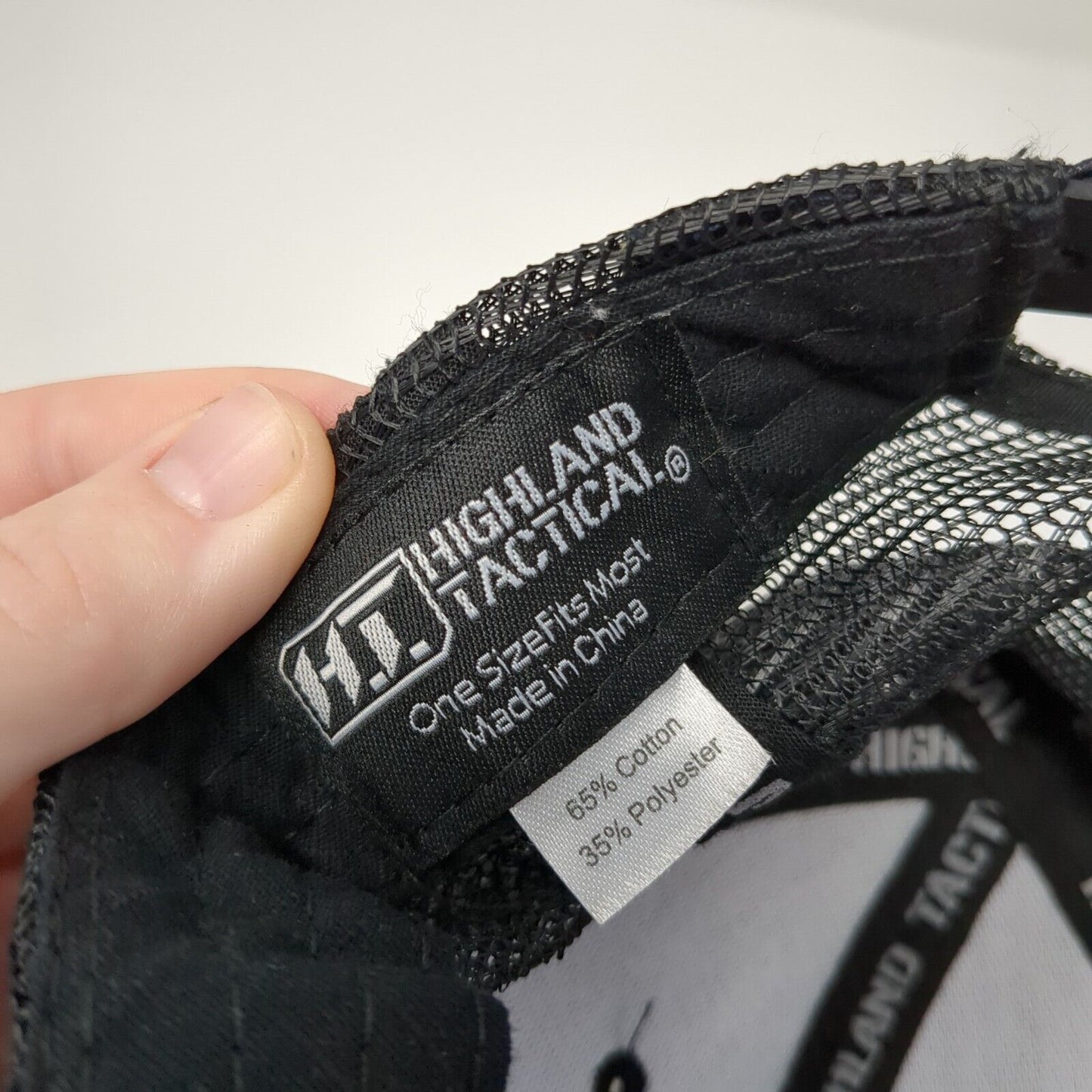 Camo American Flag Snapback Trucker Hat Black One Size Mesh Back