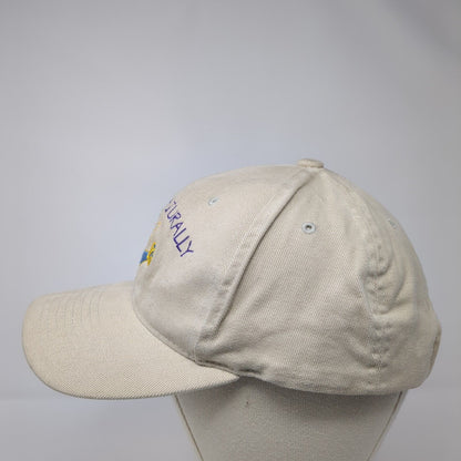 Haneke Naturally Watering Can Strapback Hat Tan One Size 6 Panel Yupoong