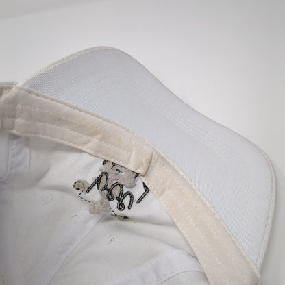 Bee Kind Slideback Hat White One Size Adjustable Embroidered 6 Panel