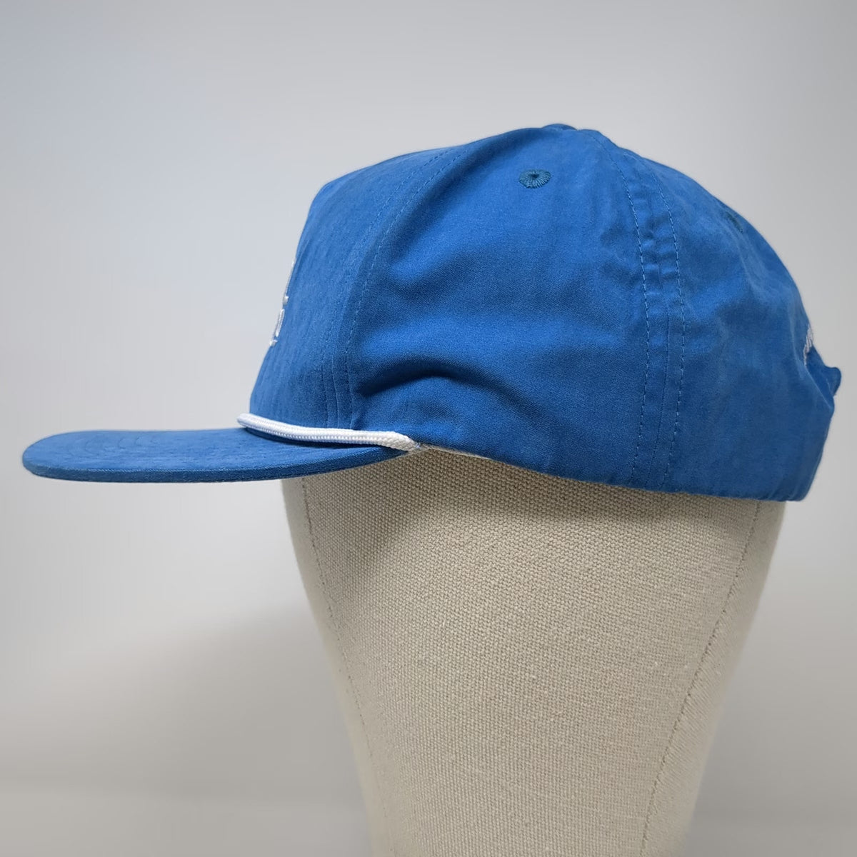 Brist Mfg 5 Panel Blue White One Size 10 Barrel Brewing Co Snapback Rope Hat