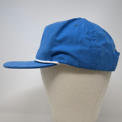 Brist Mfg 5 Panel Blue White One Size 10 Barrel Brewing Co Snapback Rope Hat