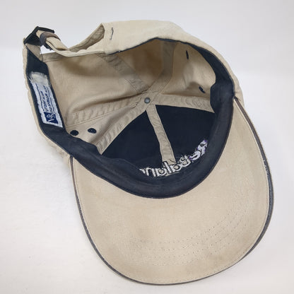 Rebalance Baseball Cap Beige One Size Adjustable Embroidered Vitronic 4 Seasons