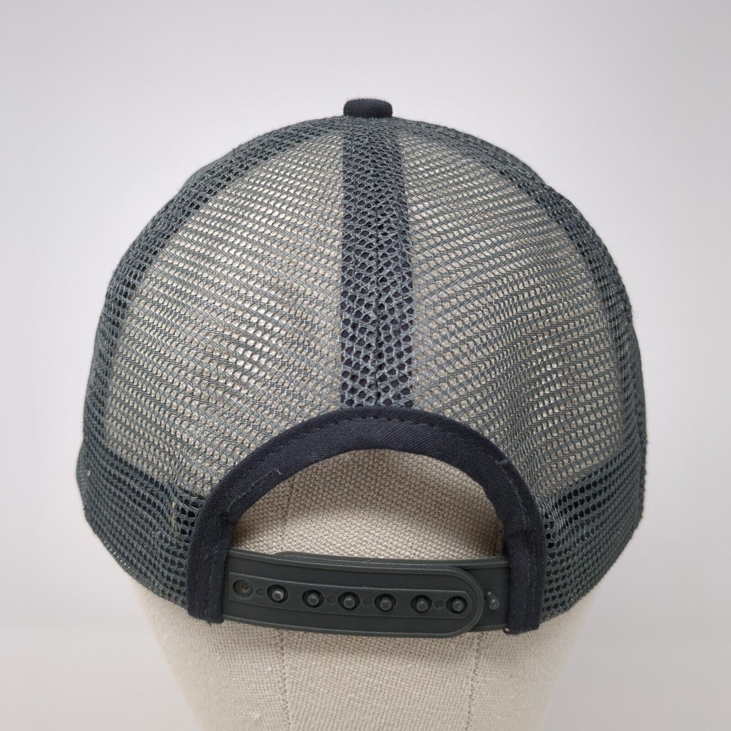 Brew Dr Patch Snapback Mesh Back Trucker Hat Gray One Size Adjustable