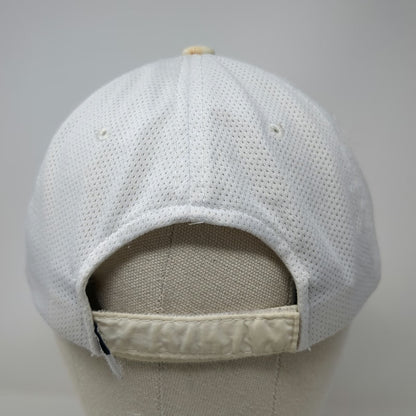 Town Talk Baseball Cap White One Size Nylon Mesh The Witch Graphic Strapback Hat