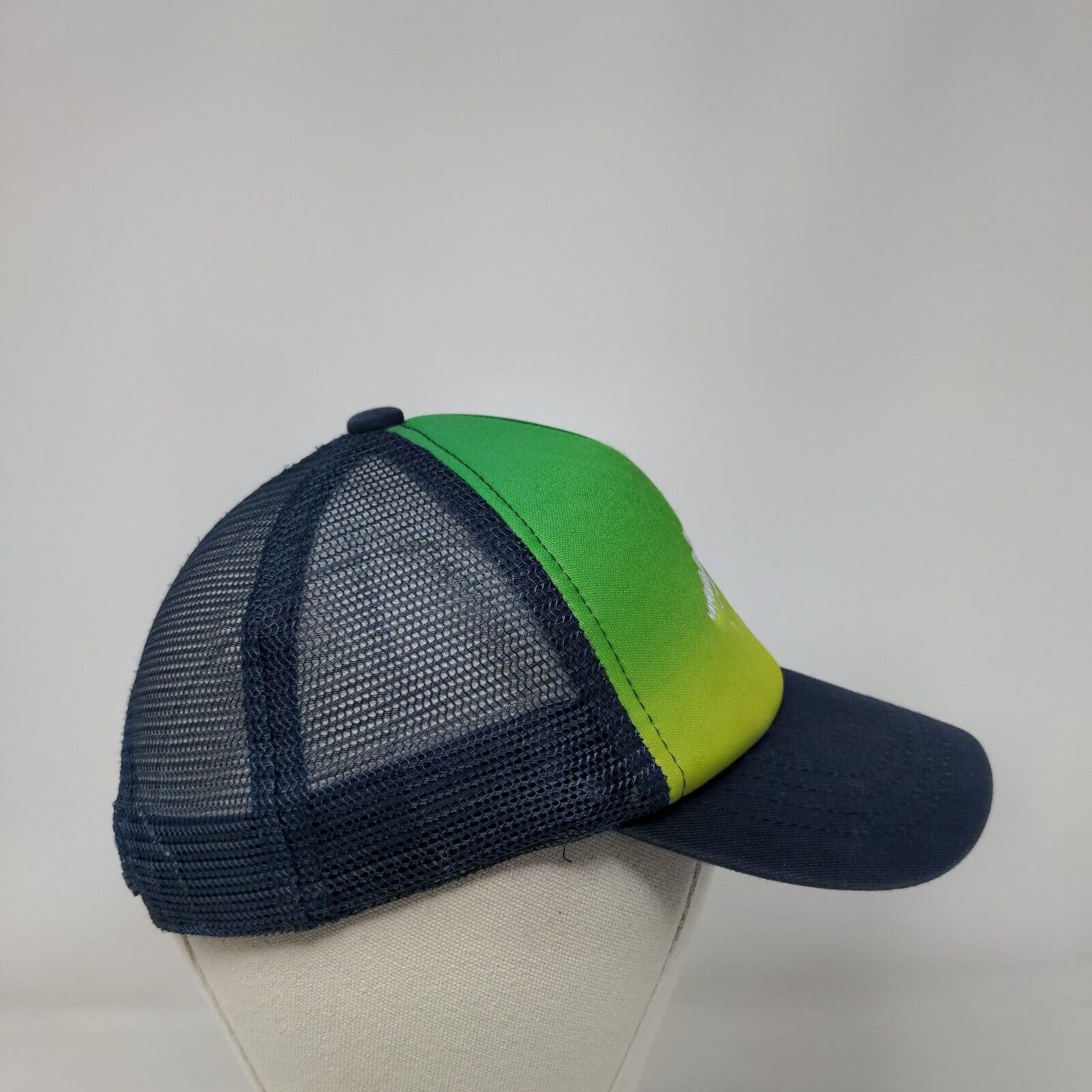 Dinosaur Skeleton Snapback Trucker Hat Multicolor One Size Mesh Back