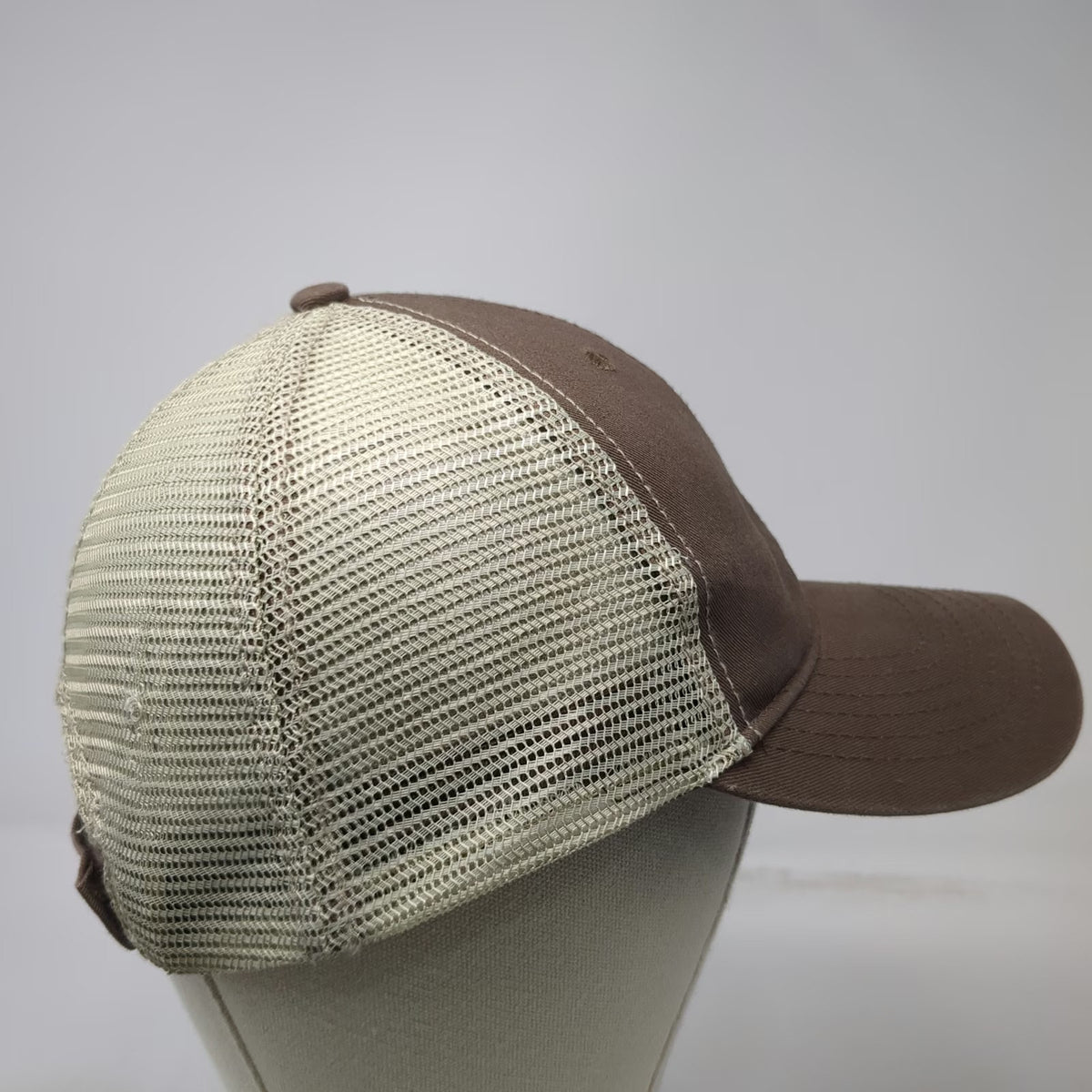 ML Authentic Headwear Blonde Bombshell Baseball Cap Brown One Size Mesh Back Hat