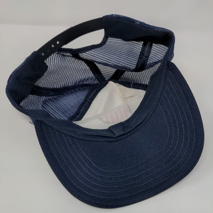 Union Pacific Family Days Snapback Trucker Hat Blue OSFA Mesh Back