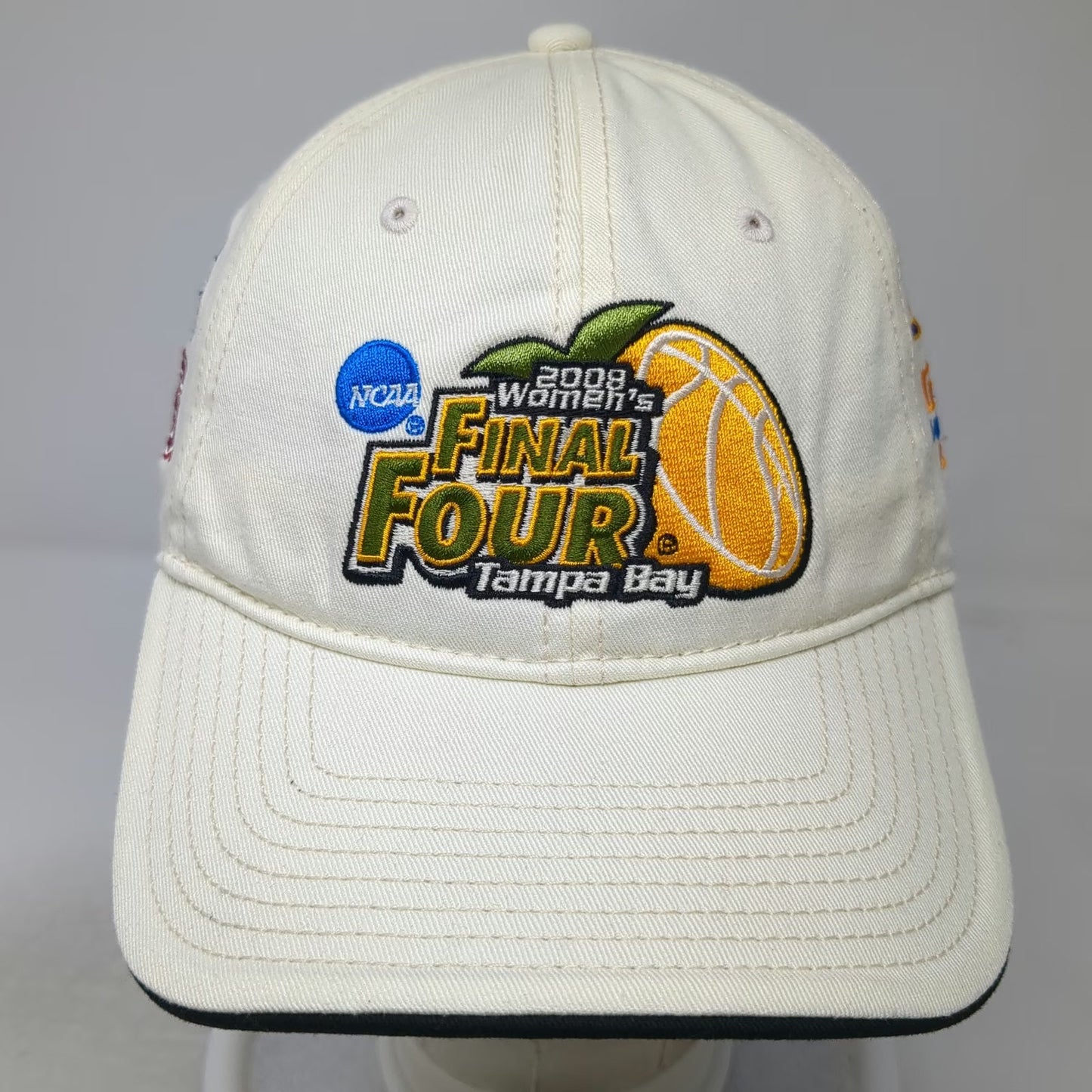 The Game Baseball Cap Beige One Size 2008 NCAA Final Four Tampa Bay UConn Hat