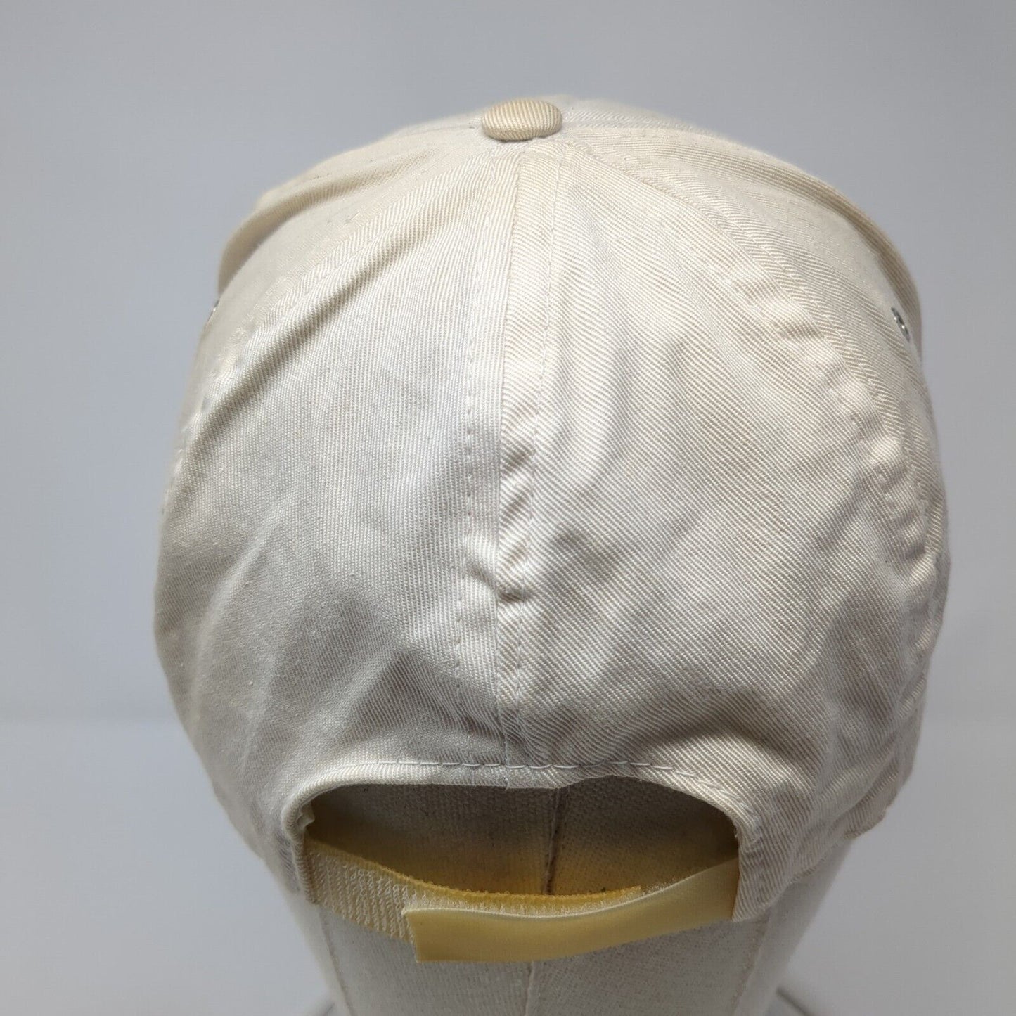 Mercedes Benz Patch Strapback Hat White One Size Adjustable 6 Panel