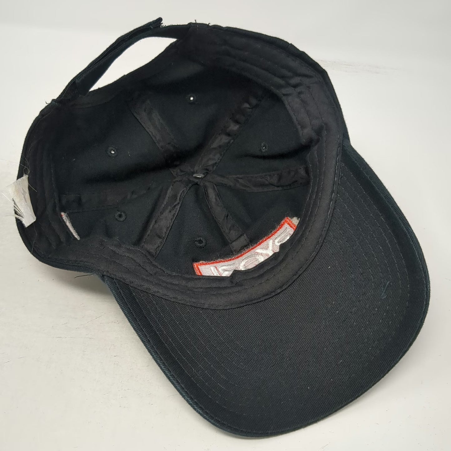 Ryobi Baseball Cap Black One Size Home Depot Embroidered Logo Strapback Hat Work