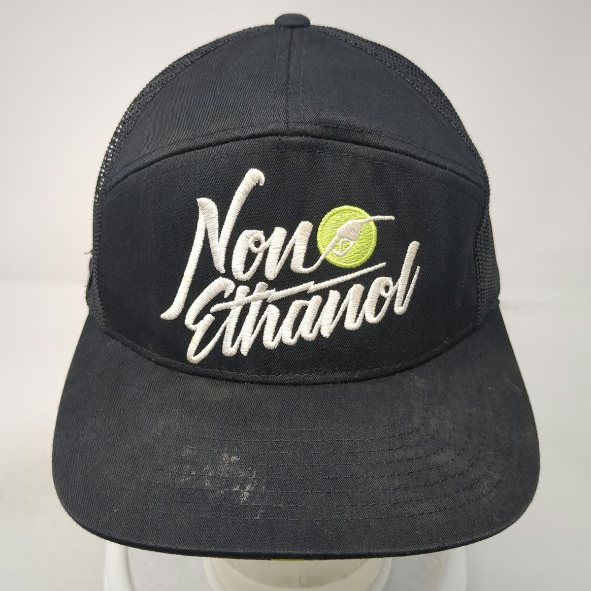 509 Trucker Hat Black One Size Non Ethanol Fueling Your Passion Mesh Snapback