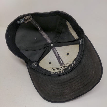 Purdue Boilermakers Fitted Hat Gray OSFA Embroidered Logo Top of the World NCAA