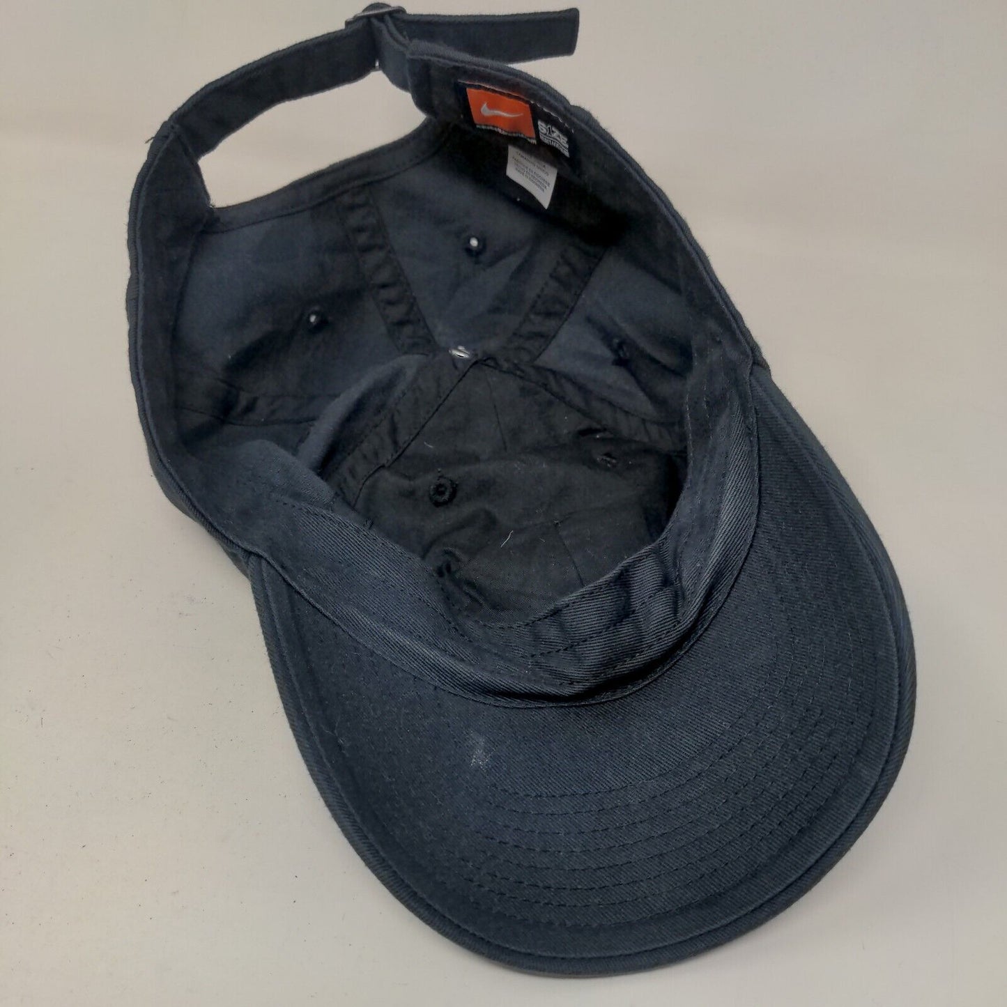 Nike S1ze Men's Slideback Hat Blue Size OSFM Embroidered Swoosh Logo